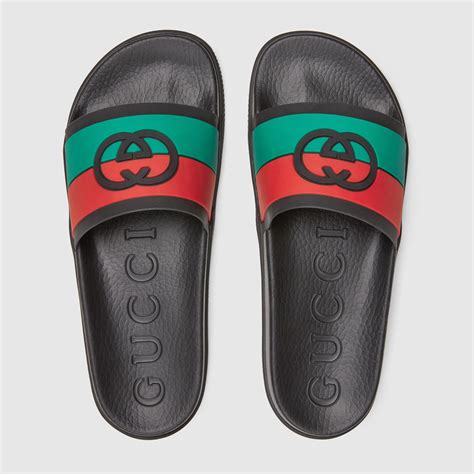 green gucci slides|gucci slides cheap real.